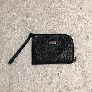 Cole Haan Black Wristlet